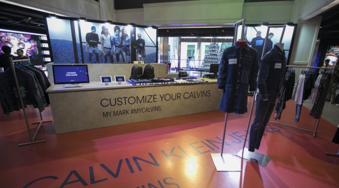 CALVIN KLEIN JEANS POP UP STORE