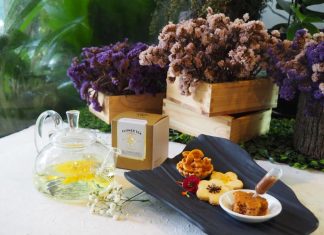 รื่นรมย์จิบชาBlooming Tea ที่ เลดี้ แอล การ์เดน บิสโทร ปาร์คนายเลิศ