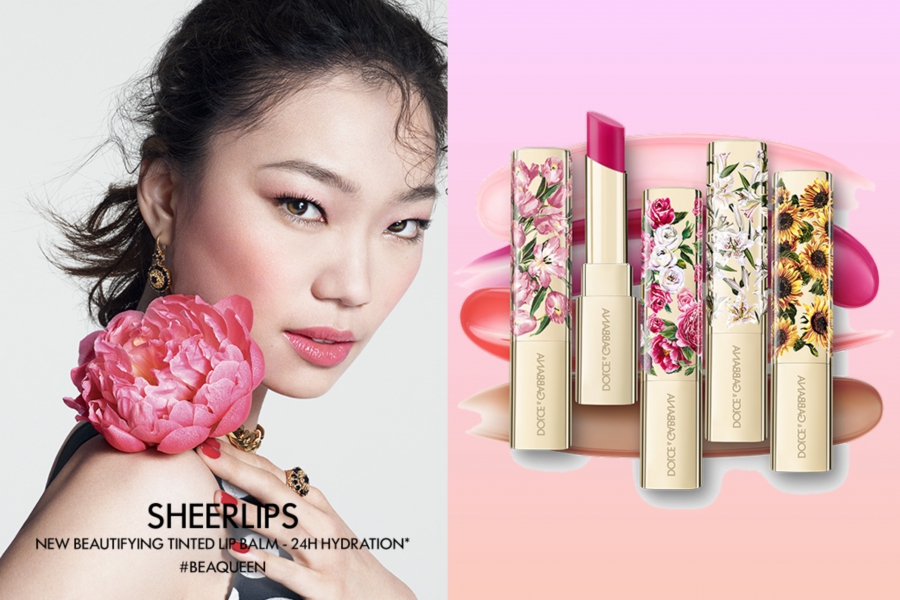 Dolce&Gabbana : SHEERLIPS บำรุงริมฝีปากให้ชุ่มชื่นเอิบอิ่ม พร้อมประกายสีระเรือดูอ่อนเยาว์ DOLCE.gabana