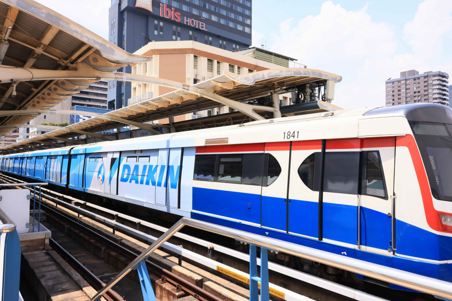 “ไดกิ้น”จับมือ “บีทีเอส” ติดตั้ง “ไดกิ้นสตรีมเมอร์”เทคโนโลยีช่วยยับยั้งเชื้อไวรัสโคโรนา ภายในขบวนรถไฟฟ้า “ไดกิ้น”จับมือ “บีทีเอส” ติดตั้ง “ไดกิ้นสตรีมเมอร์”เทคโนโลยีช่วยยับยั้งเชื้อไวรัสโคโรนา ภายในขบวนรถไฟฟ้า