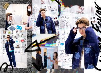 นักแสดงหนุ่ม”ไม้เอก กานดิศ” อัพเดทเทรนด์แว่น Ray-Ban รับ “นิวเยียร์เซล” ที่ร้านแว่นท็อปเจริญ