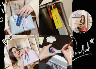 เหล่าคนดังร่วมกิจกรรม CHARLES & KEITH Complimentary Calligraphy Service