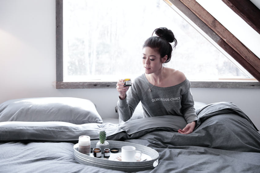 Savor Beauty Angela Jia Kim_Gorgeous Chaos in bed