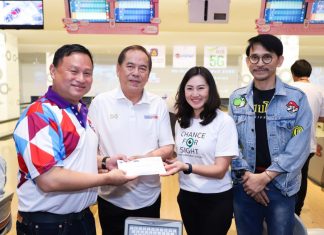 แข่งขันโบว์ลิ่งการกุศล ฉลอง”20ปี บางกอกทูเดย์” สมทบทุนซื้อครุภัณฑ์และอุปกรณ์การแพทย์ รพ.บ้านแพ้ว