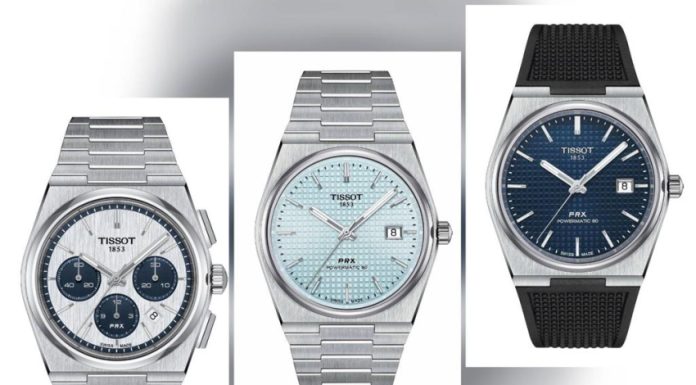 Tissot อวดโฉมความงดงามของเรือนเวลาดีไซน์ใหม่ จากคอลเลกชั่น “พีอาร์เอ็กซ์”