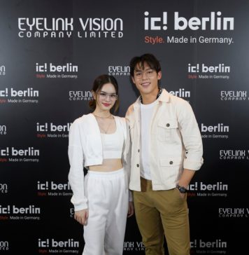 “หมาก” ควง “แอลลี่” เปิดตัวแว่นตาฟังก์ชั่นนอลสุดหรู ic!berlin Silk Pure Collection