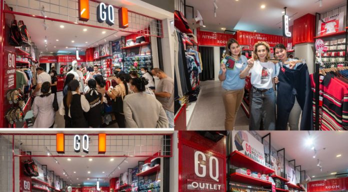 เอาใจชาว GQ Apparel เปิดสาขาใหม่ล่าสุดที่โลตัสบางกรวย-ไทรน้อย