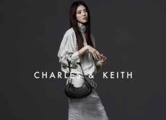 CHARLES & KEITH คอลเลคชั่นฤดูใบไม้ร่วง 2023 โดย ฮัน โซฮี ที่ได้นำเสนอกระเป๋า ‘Petra’ ได้อย่างโดดเด่น