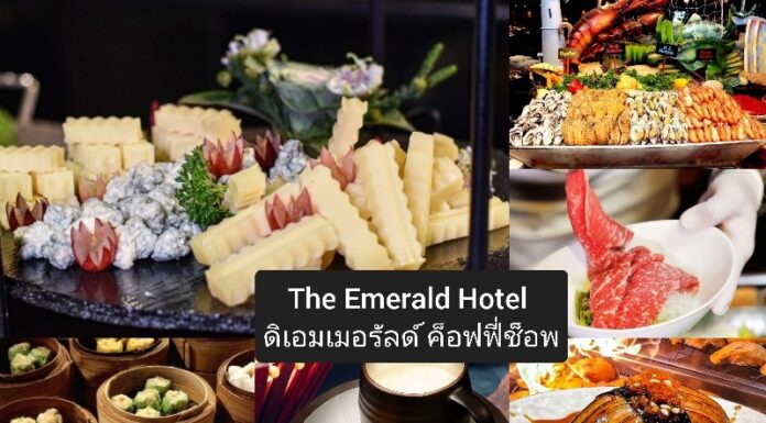 กลับมาอีกครั้งกับ “ซูชิฟัวกราส์” ที่ดิเอมเมอรัลด์ ค็อฟฟี่ช็อพ