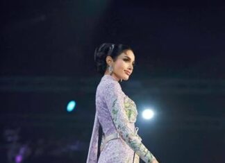 วนัช กูตูร์ ร่วมสร้างประวัติศาสตร์กับ วีนา-ปวีนา สิงห์ทักวาล บนเวที MUT 2023 คว้ารางวัล “Thai Royally Bestowed Textile Award”