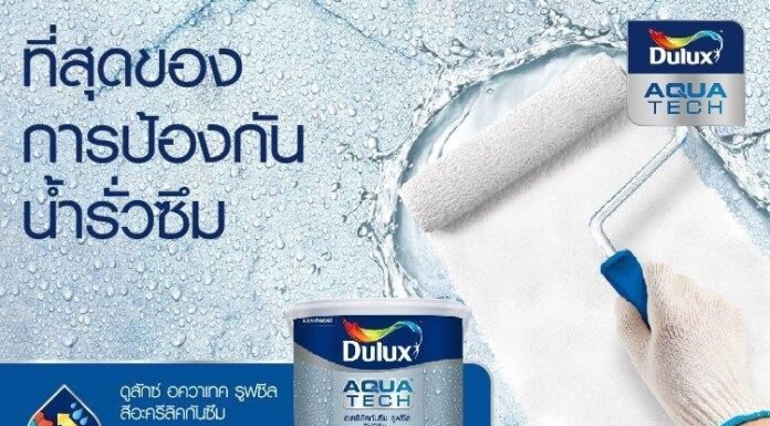 สีดูลักซ์ แนะเทคนิคสังเกตบ้าน(ที่มีน้ำ)ซึมพร้อมวิธีรับมือในหน้าฝน