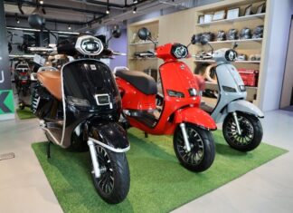 EM เปิดตัวจักรยานยนต์ไฟฟ้า EM ENZO สไตล์เรโทร สกูตเตอร์