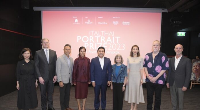 ริเวอร์ ซิตี้ แบงค็อก ร่วมกับ กลุ่มบริษัทอิตัลไทย จัดงานประกาศผลรางวัล “Italthai Portrait Prize 2023” การแข่งขันประกวดภาพวาดพอร์ตเทรตระดับชาติ