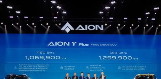 AION เปิดตัว “AION Y Plus” อย่างยิ่งใหญ่ในประเทศไทยในงาน “Y so AMAZING”