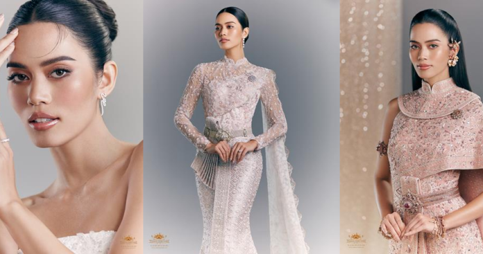 วนัช กูตูร์ ดึงตัวสาวเฟียสสุดแซ่บ ติช่า เดอะเฟซ แปลงโฉมห่มสไบถ่ายแบบชุดแต่งงานสุดอลัง