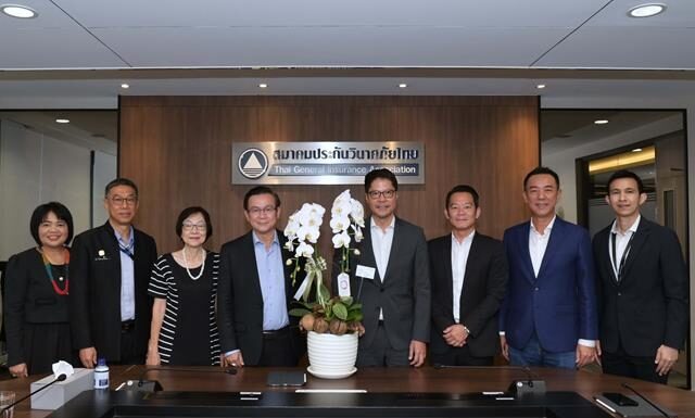 สมาคมประกันวินาศภัยไทย ประชุมร่วมไทยคม ติดตามผลการใช้ดาวเทียมประเมินความเสียหายการประกันภัยพืชผล