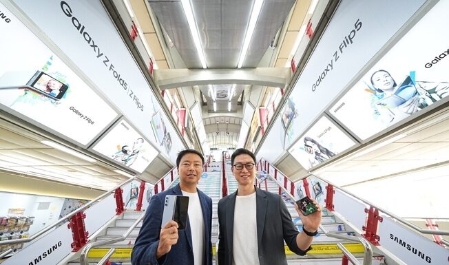 ซัมซุงจับมือ VGI เทคโอเวอร์ครั้งยิ่งใหญ่ที่สุด! สร้างปรากฎการณ์ เปลี่ยนสถานีสยามเป็น “Galaxy Station”