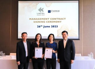 ชาเทรียม ฮอสพิทอลลิตี้ จับมือเซ็นต์สัญญาบริหาร ในนาม ลาโค่ เขาใหญ่ – เอ ชาเทรียม คอลเลคชั่น กับบริษัทก่อเกียรติ เขาใหญ่ จำกัด พร้อมรุกตลาดทั้งไทยและต่างประเทศ