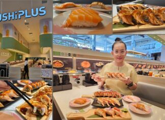 อร่อยเต็มคำ ที่ SUSHiPLUS จัดเต็มปริมาณแซลมอน ชิ้นโตขึ้น!หนาขึ้นอีก 30%