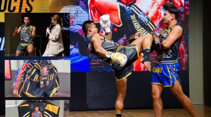 King of Muaythai “บัวขาว บัญชาเมฆ” เปิดตัวคอลเลคชั่น Buakaw Number 1 Series