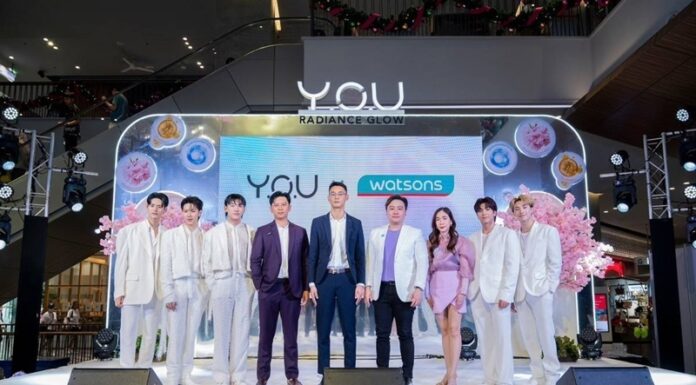 𝗬.𝗢.𝗨 เปิดตัวผลิตภัณฑ์ใหม่ 𝗥𝗮𝗱𝗶𝗮𝗻𝗰𝗲 𝗚𝗹𝗼𝘄 𝗦𝗲𝗿𝗶𝗲𝘀 บูสต์ผิวโกลว์ 𝗫𝟳 ด้วยพลังแห่งซากุระ