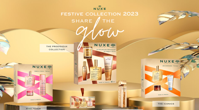 ต้อนรับเทศกาลแห่งความสุขแห่งปีกับ NUXE FESTIVE COLLECTION 2023 กับคอนเซปต์ SHARE THE GLOW ส่งต่อผิวโกลว์ เปล่งประกายให้กับคนที่คุณรัก