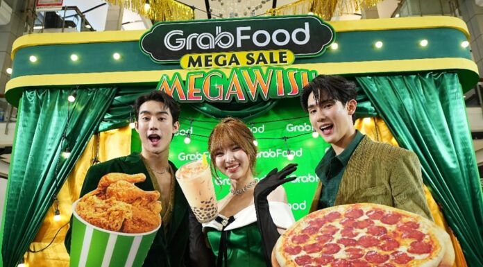 จุใจส่งท้ายปี! แกร็บชวน “ฟอส-บุ๊ค” และ “เนเน่” แท็กทีมส่งความสุข ในงาน ‘GrabFood Mega Sale MEGA WISH ลดใหญ่ สมใจอยาก’