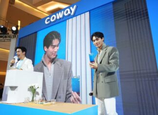 Coway เปิดตัว MY ICE ชิงมาร์เก็ตแชร์เครื่องกรองน้ำโค้งสุดท้ายปลายปี ดึงหนุ่มสุดคูลแห่งปี วิน-เมธวิน แจกความสดชื่นรับลมหนาว