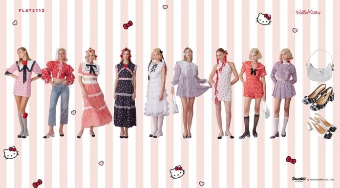 Flat2112 ชวนเหล่าแฟชั่นนิสต้ามาส่งท้ายปีแบบน่ารักซุกซนไปกับ ‘FLAT2112 and Hello Kitty Collection’
