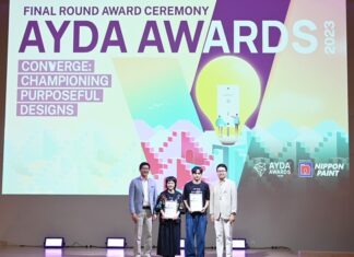 นิปปอนเพนต์ เผยโฉม 2 สุดยอดนักออกแบบ ผู้ชนะรางวัล AYDA Awards 2023 สนับสนุนแนวคิดการออกแบบยั่งยืน