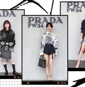 สุดปัง! สาวเซเลบริตี้ของ Prada อวดลุคสวยสะดุดตา