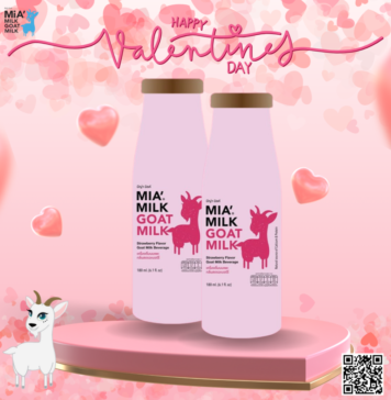 วาเลนไทน์นี้มาอบอวลไปด้วยรัก กับ มีญ่า มิลค์ โกท มิลค์ (MIA’ Milk Goat Milk)