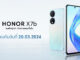 HONOR เตรียมเปิดตัวสมาร์ตโฟนรุ่นใหม่ HONOR X7b ชูจุดขายแบตอึดและใหญ่ พร้อมกล้องความละเอียดสูง 108MP