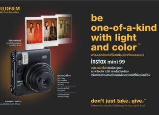 ฟูจิฟิล์ม เปิดตัว “INSTAX mini 99TM” กล้องอนาล็อกสัมผัสหรูหรา
