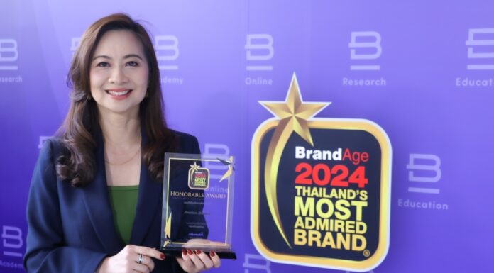 อเมริกันสแตนดาร์ด คว้ารางวัล 2024 Thailand’s Most Admired Brand ต่อเนื่อง 8 ปีซ้อน ตอกย้ำความสำเร็จและสะท้อนความเชื่อมั่นแบรนด์อันดับหนึ่งในใจผู้บริโภค