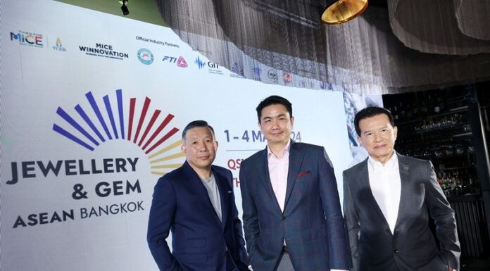 “อินฟอร์มา มาร์เก็ตส์” ผนึกพันธมิตร จัดงาน Jewellery & Gem ASEAN Bangkok 2024 ผลักดันผู้ประกอบการอัญมณี และเครื่องประดับไทยสู่เวทีโลก