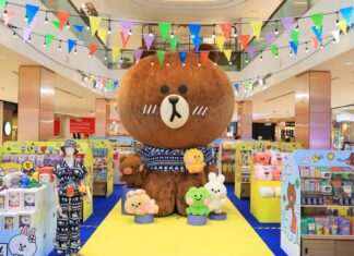 LINE FRIENDS ชวนคุณมาเปียกปอนความสุขและสนุกสุดๆ ที่ PLAY LINE FRIENDS