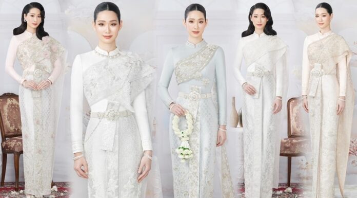 ห้องเสื้อ วนัช กูตูร์ เปิดม่านสู่โลกแห่งความงดงามของชุดไทยพระราชนิยมแห่งยุค ด้วยคอลเลกชันใหม่ล่าสุด “Blooming Love”