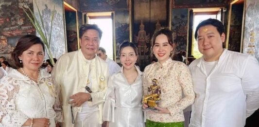 “นุ้ย สุจิรา” เสริมมงคลชีวิต! มูลนิธิโอเคไลฟ์ ร่วมพิธีครอบครู “พระพิราพ” ครั้งยิ่งใหญ่ประจำปี 2567