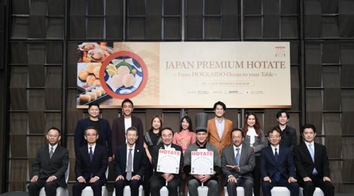 เจโทรฯ จัดงาน JAPAN PREMIUM HOTATE – From HOKKAIDO Ocean to your Table – ชูความสำเร็จ ดันส่งออกหอยเชลล์โฮตาเตะจากญี่ปุ่นมาไทย