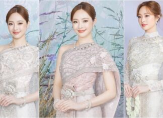 งดงามสุดพรรณนา!..วนัช กูตูร์ เปิดตัวชุดไทยลายปักแมลงมงคล สุดตระการตา