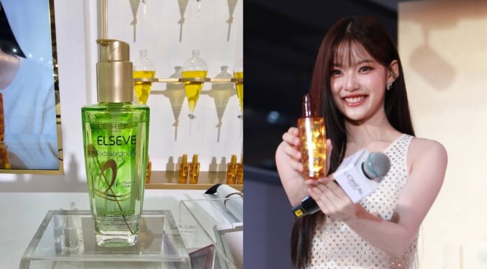 “มาเบล PiXXiE” อวดผมสวยเงางามกลางสยาม กับ L’Oreal Paris Extraordinary Oil