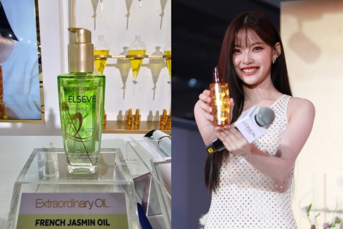 “มาเบล PiXXiE” อวดผมสวยเงางามกลางสยาม กับ L’Oreal Paris Extraordinary Oil