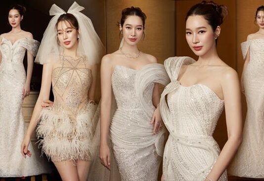ฐิสา อวดลุคชุดเจ้าสาว ในคอลเลกชันล่าสุดของ ห้องเสื้อ วนัช กูตูร์ “Pre-End of Year 2024 Wedding Collection”