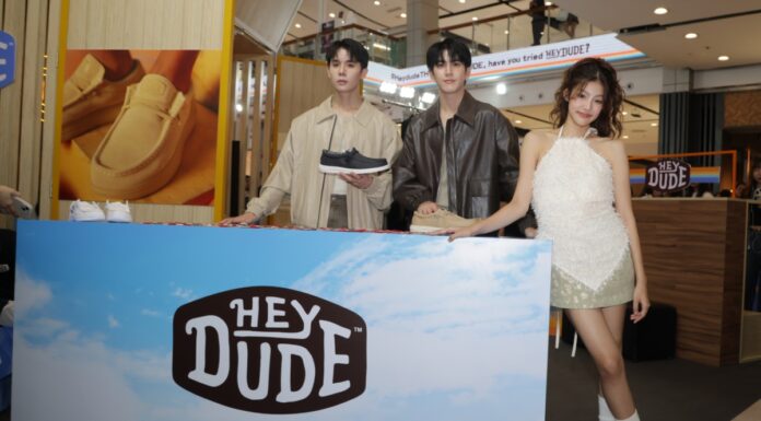 แลนด์ดิ้งไทยแล้ว HEYDUDE POP-UP STORE แบรนด์รองเท้าสุดชิคครั้งแรกในไทย
