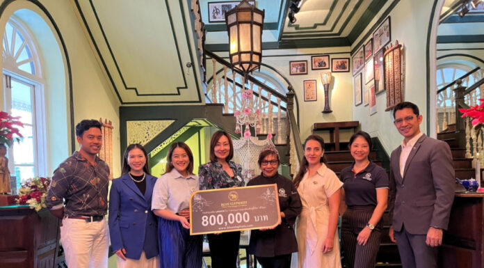 บลู เอเลเฟ่นท์ มอบเงินบริจาคจากงานการกุศล Charity Brunch ให้แก่ UNHCR