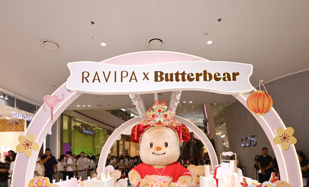 RAVIPA จับมือน้องหมีเนย รังสรรค์คอลเลกชันพิเศษ “RAVIPA x Butterbear” ให้เหล่ามัมหมีเฉลิมฉลองตรุษจีนด้วยความน่ารักที่มาพร้อมความโชคดี ต้อนรับปี 2568 ด้วยความมงคลสุดปัง!