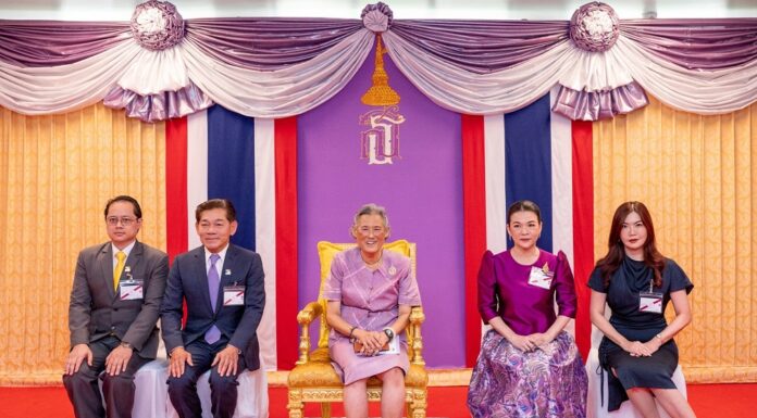 มูลนิธิ แมค แฮปปี้ แฟมิลี่ ทูลเกล้าฯ ถวายเงินสมทบทุน มูลนิธิสงเคราะห์เด็กของสภากาชาดไทย โครงการหมู่บ้านเด็กเฉลิมพระเกียรติ
