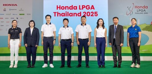พร้อมแล้ว ! ฮอนด้า แอลพีจีเอ ไทยแลนด์ 2025 ‘จีโน่’ และ ‘แพตตี้’ นำทัพนักกอล์ฟไทยและระดับโลก 72 คน ดวลวงสวิง ชิงเงินรางวัลรวม 1.7 ล้านดอลลาร์ฯ พร้อมด้วยรางวัลโฮลอินวัน ฮอนด้า ซีอาร์-วี อี:เอชอีวี และโกล์ดวิง ณ สยามคันทรีคลับ โอลด์คอร์ส พัทยา 20-23 ก.พ.นี้