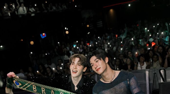 ฟีเวอร์ข้ามทวีป “มอส – แบงค์” บุกตลาดลาตินอเมริกา ร่วม 3 อีเวนต์ใหญ่ “Fan Meeting – Fan Sign – Showcase” ที่บราซิล แฟนคลับแห่ฟินแน่นฮอลล์